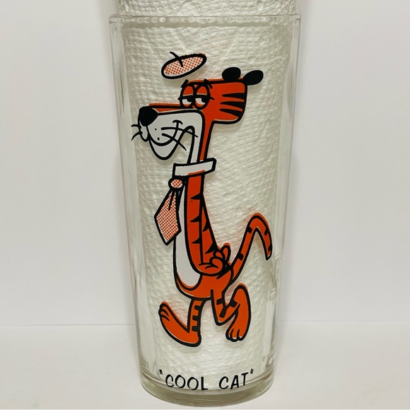 Vintage Pepsi Collector Series Looney Tunes Warner Bros Drinking Glass COOL CAT - Picture 7 of 9